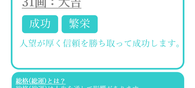 高倉健さんの運命と名前(総運)